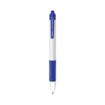 Workstationpro 0.7 mm Retractable Gel Pen, Blue, 12PK WO3742918